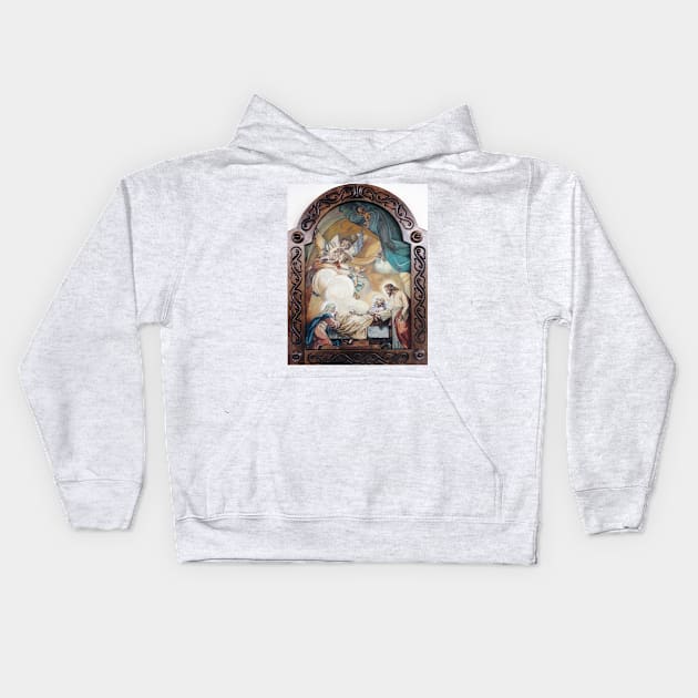 The death of St. Joseph Kids Hoodie by wernerszendi